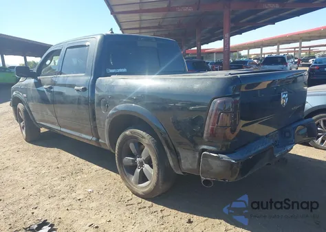 2015 Ram 1500 Outdoorsman z USA, uszkodzony, nr VIN 1C6RR7LT0FS739756